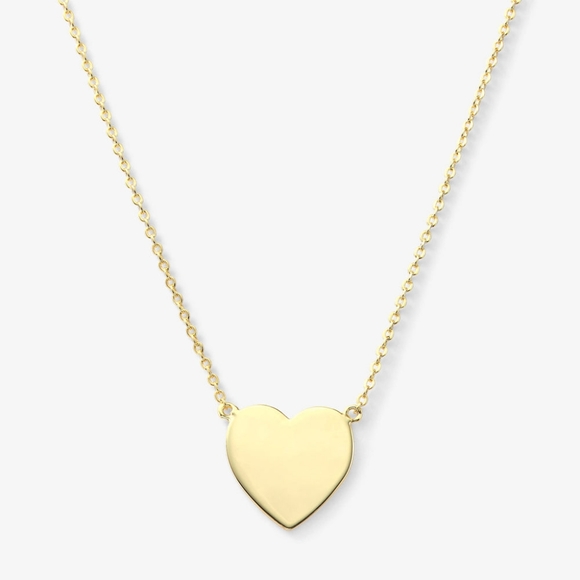 🌟 Melinda Maria You Have My Heart Necklace 15" Gold NEW - FIRM - Picture 2 of 5